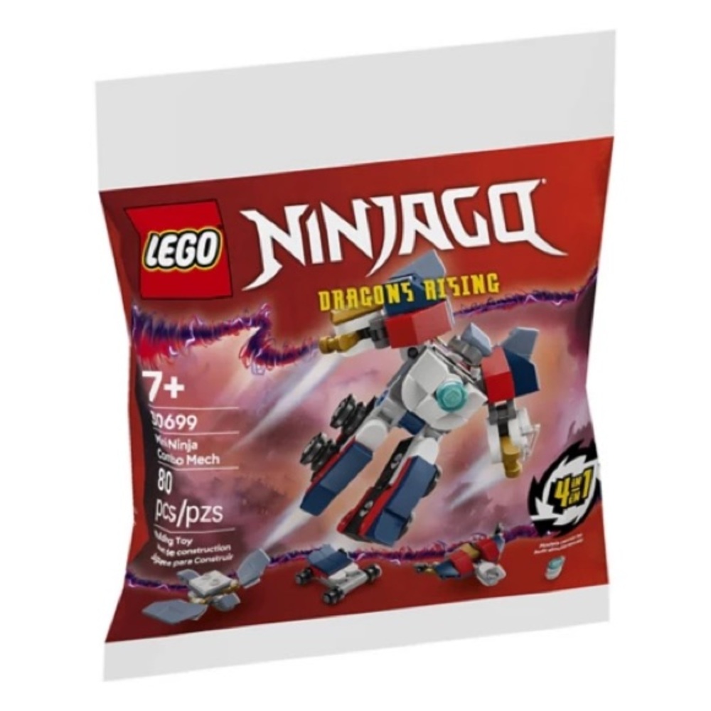 🆕 LEGO Ninjago Mini Ninja Combo Mech 30699 Bag ~ NEW